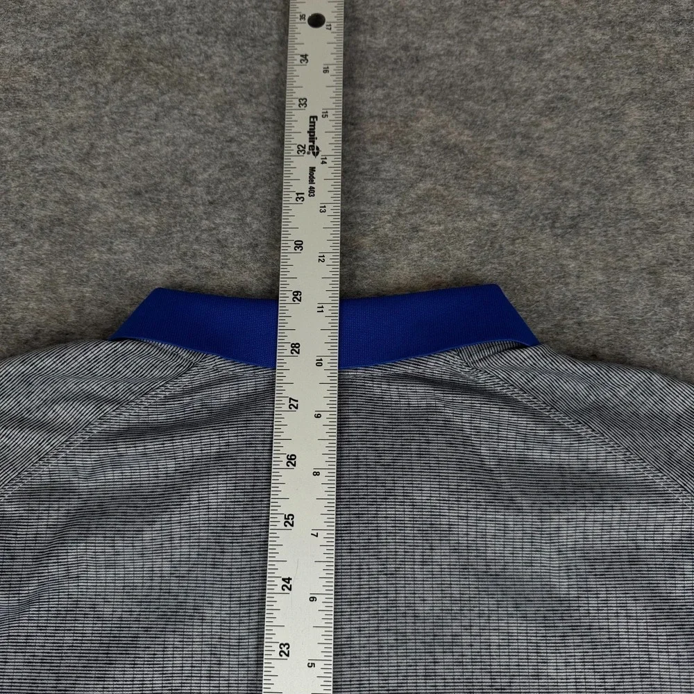 Nike Dri Fit Polo Shirt Florida Gators Polyester Gray Blue Mens Small S
